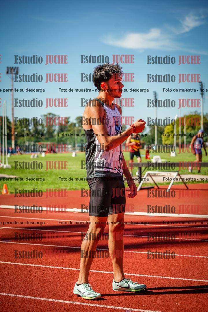 Fotos de los 400 m llanos de varones