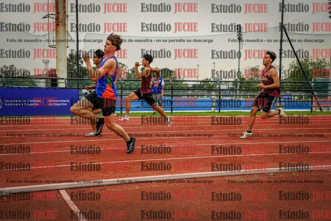 Fotos de los 200 m de varones