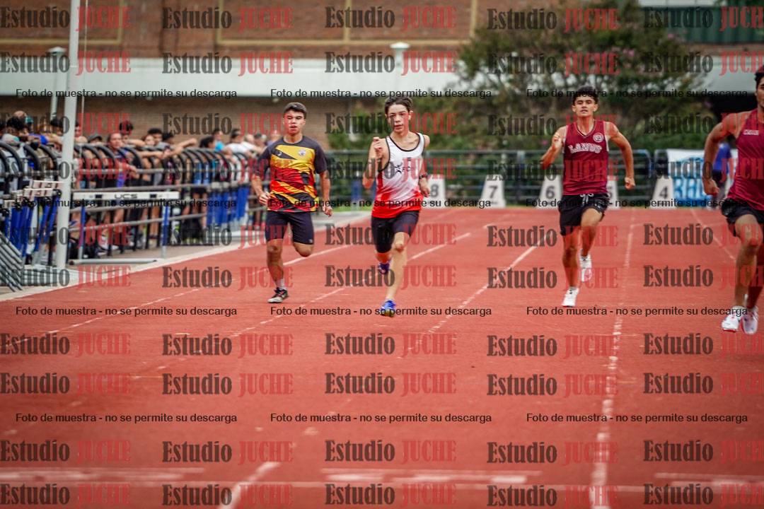 Fotos de los 200 m de varones