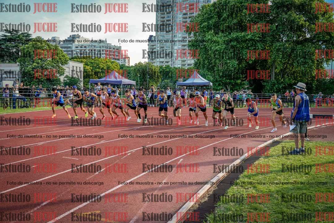 Fotos de los 1500 m llanos de varones