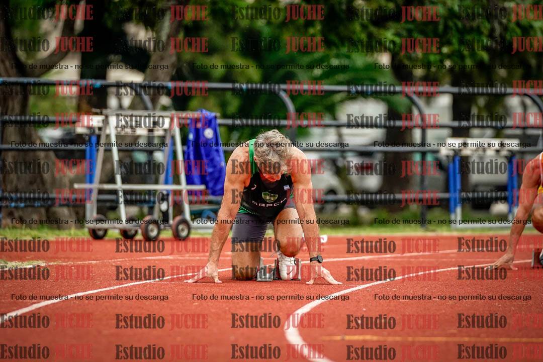 Fotos de los 200 m de varones