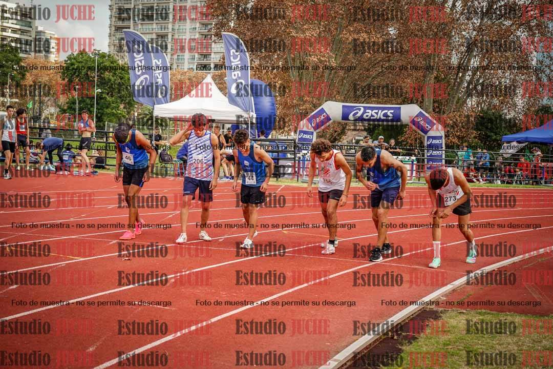 Fotos de los 1500 m llanos de varones - decatlón 10