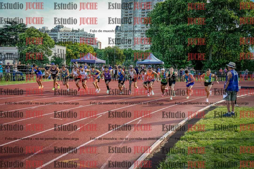 Fotos de los 1500 m llanos de varones