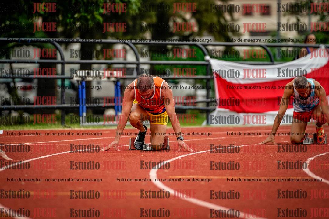 Fotos de los 200 m de varones
