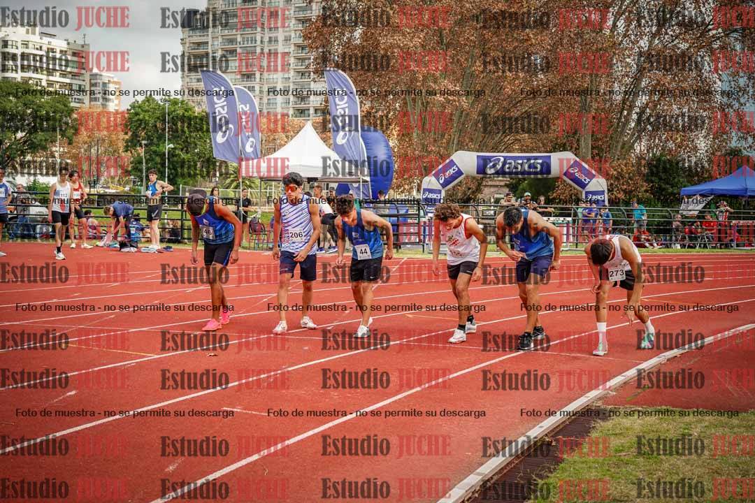 Fotos de los 1500 m llanos de varones - decatlón 10