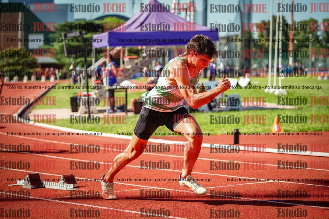 Fotos de los 400 m llanos de varones