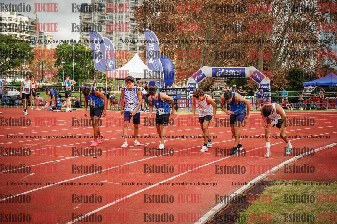 Fotos de los 1500 m llanos de varones - decatlón 10