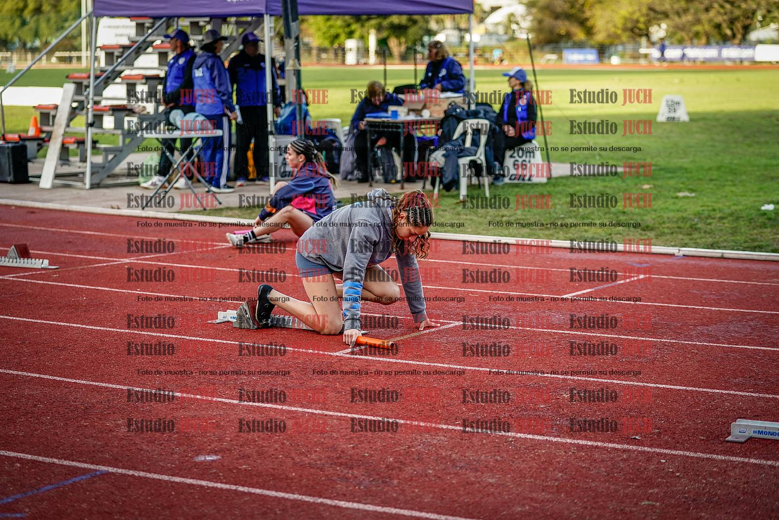 Fotos de las postas 4x400 m de mujeres