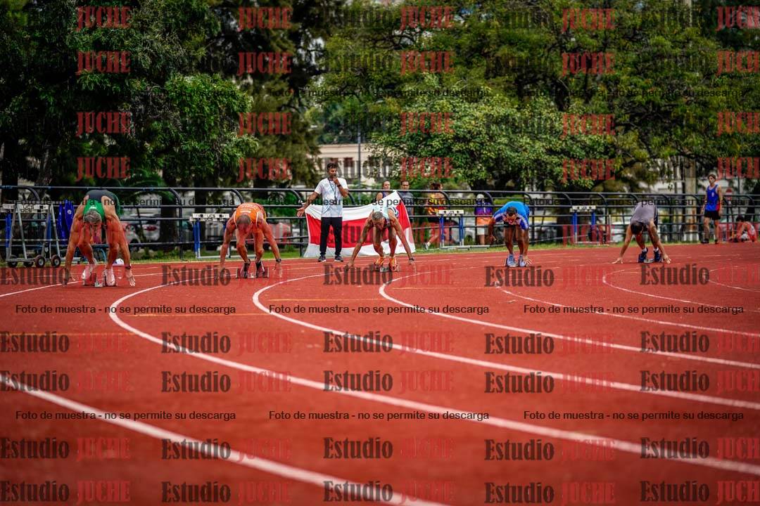 Fotos de los 200 m de varones