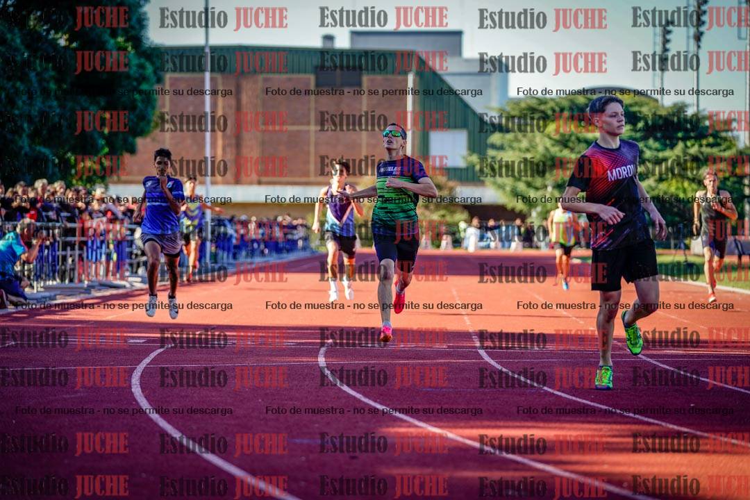 Fotos de los 400 m de varones
