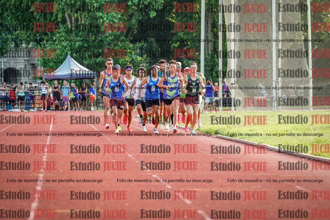 Fotos de los 1500 m llanos de varones