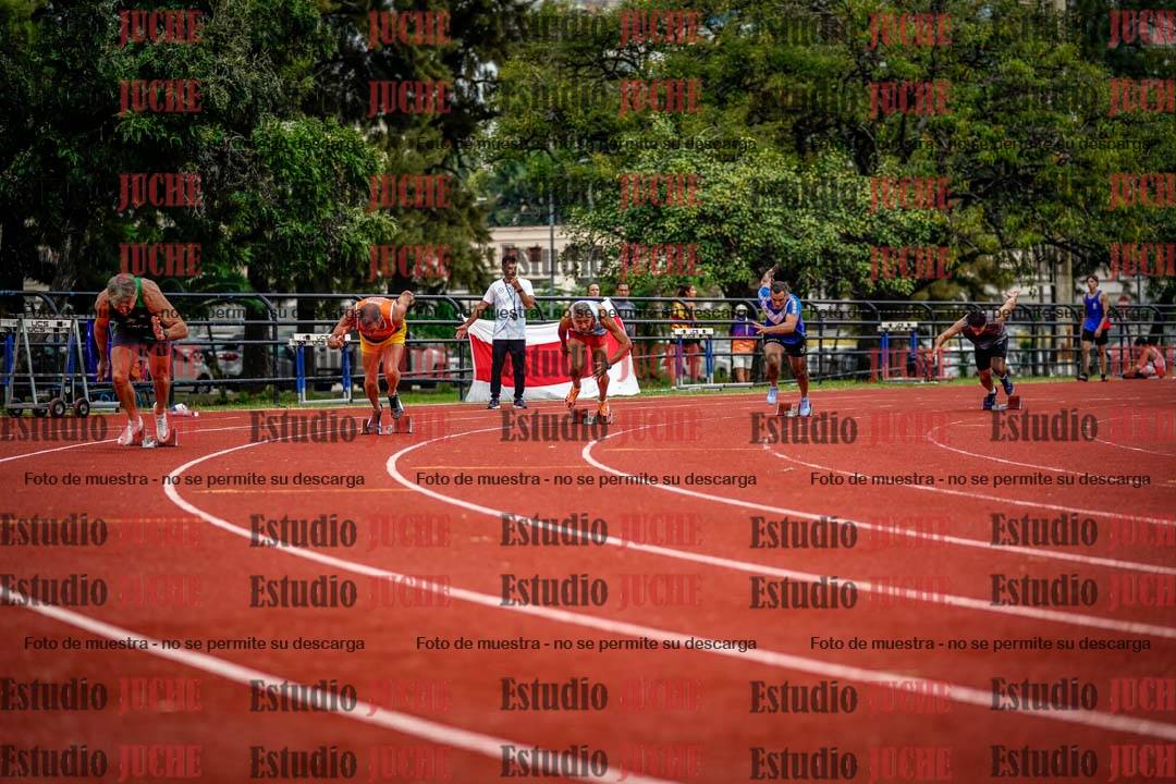 Fotos de los 200 m de varones