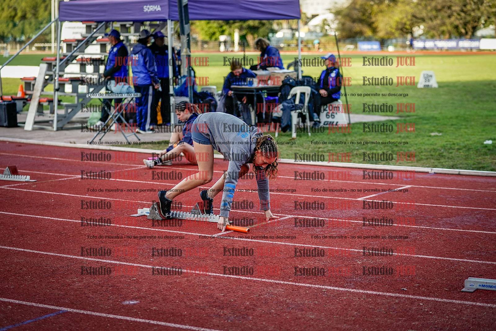 Fotos de las postas 4x400 m de mujeres