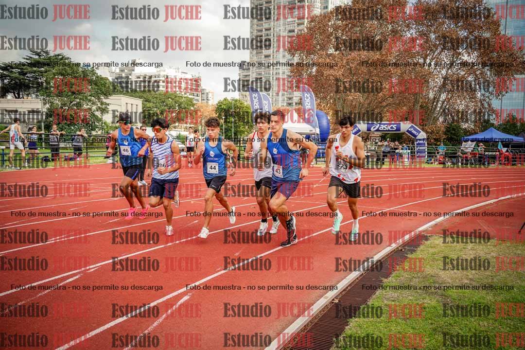 Fotos de los 1500 m llanos de varones - decatlón 10