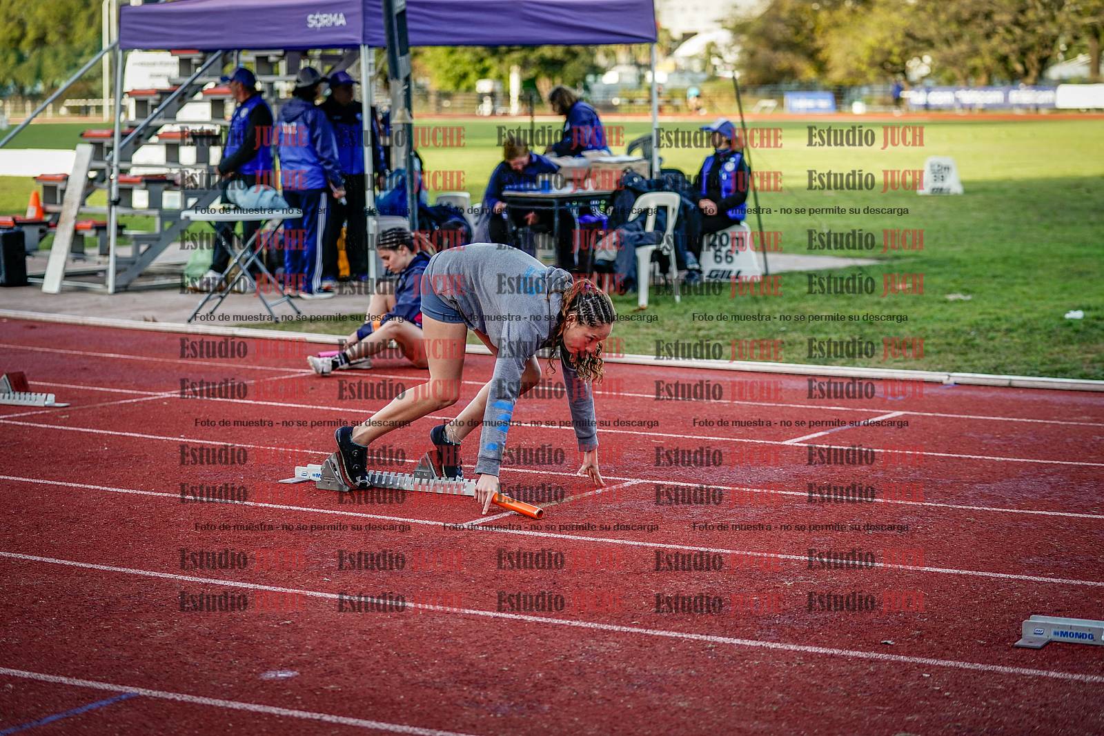 Fotos de las postas 4x400 m de mujeres