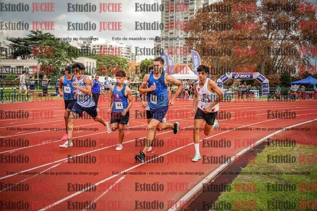 Fotos de los 1500 m llanos de varones - decatlón 10