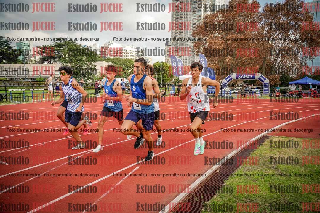 Fotos de los 1500 m llanos de varones - decatlón 10