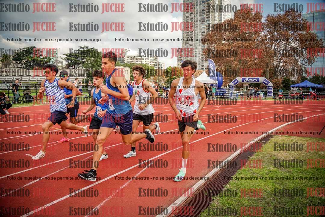 Fotos de los 1500 m llanos de varones - decatlón 10