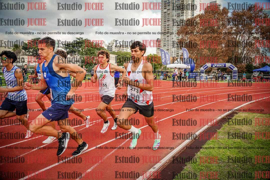 Fotos de los 1500 m llanos de varones - decatlón 10