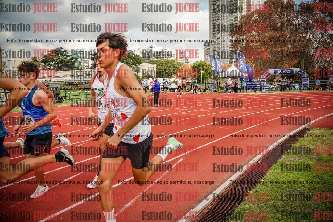Fotos de los 1500 m llanos de varones - decatlón 10
