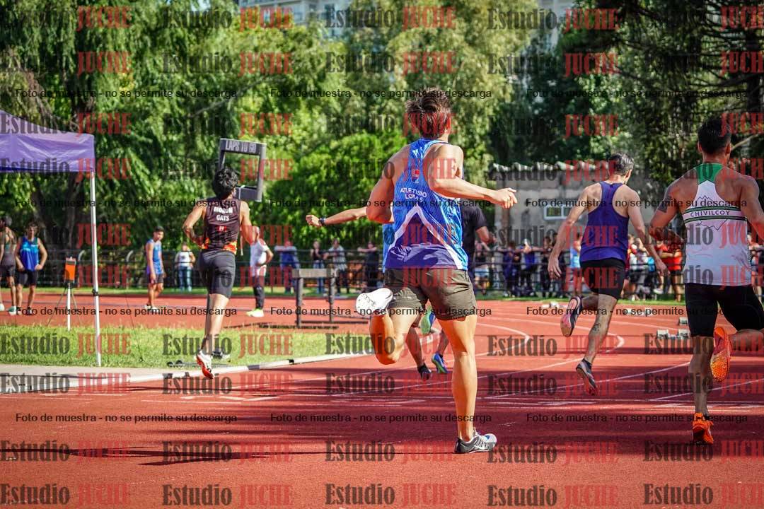 Fotos de los 400 m de varones