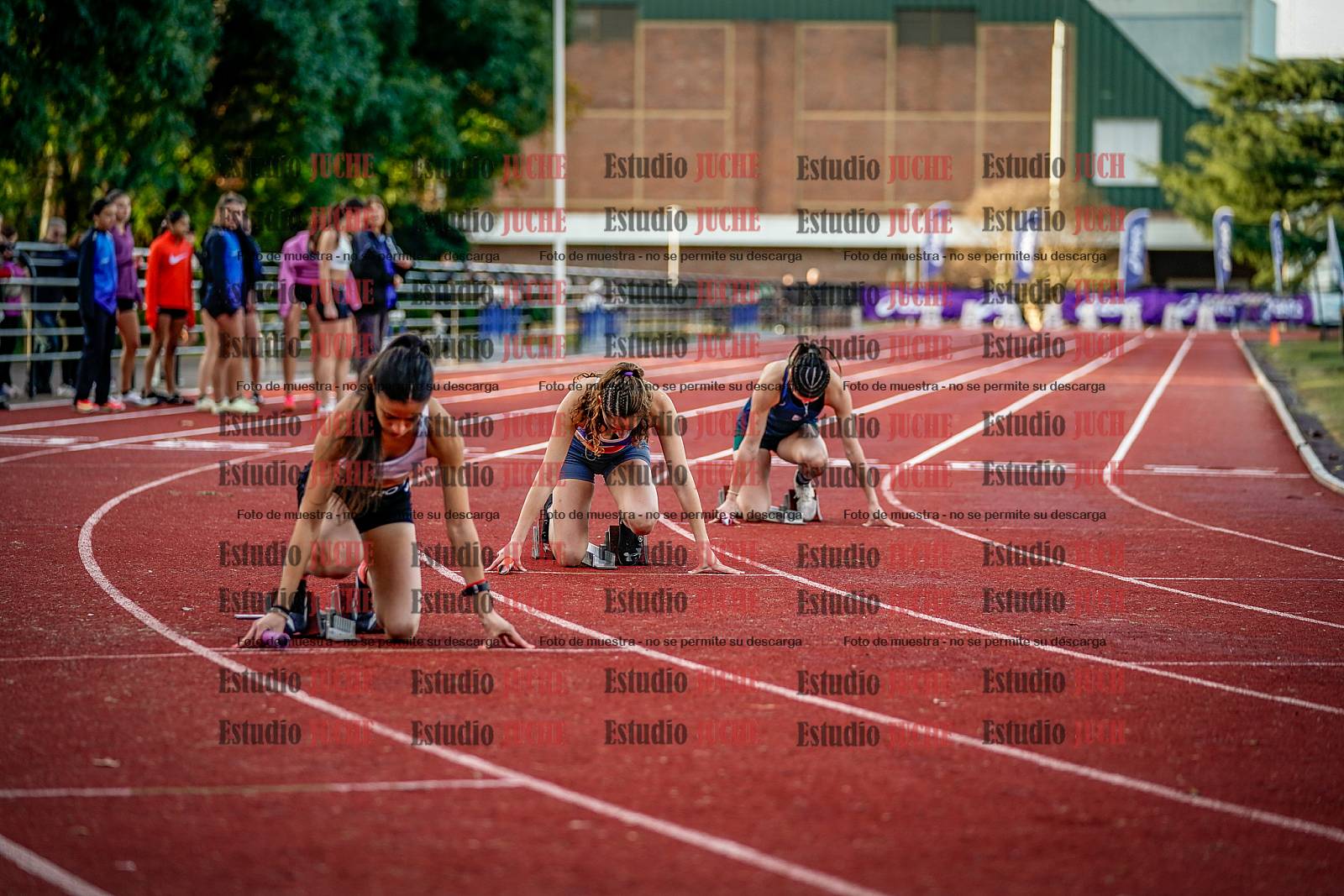 Fotos de las postas 4x400 m de mujeres