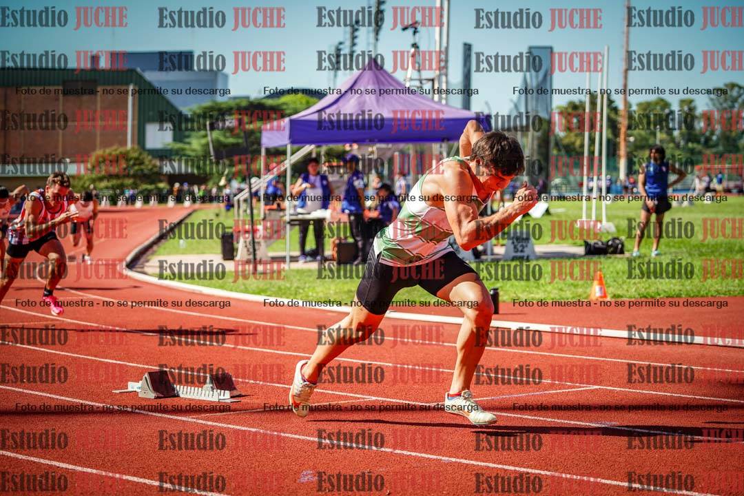 Fotos de los 400 m llanos de varones