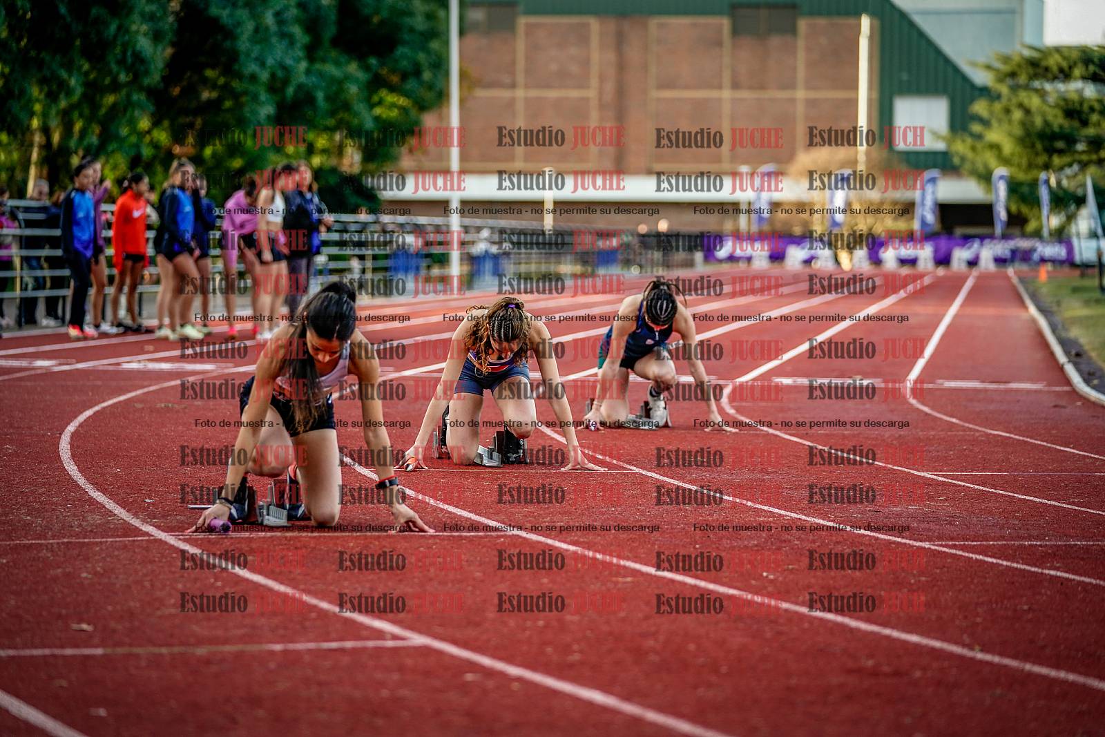 Fotos de las postas 4x400 m de mujeres