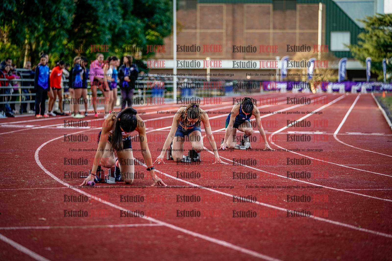 Fotos de las postas 4x400 m de mujeres