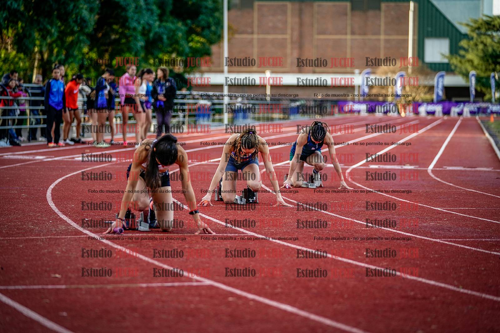 Fotos de las postas 4x400 m de mujeres