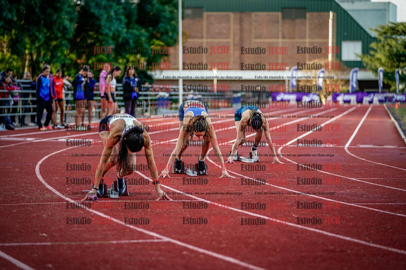 Fotos de las postas 4x400 m de mujeres