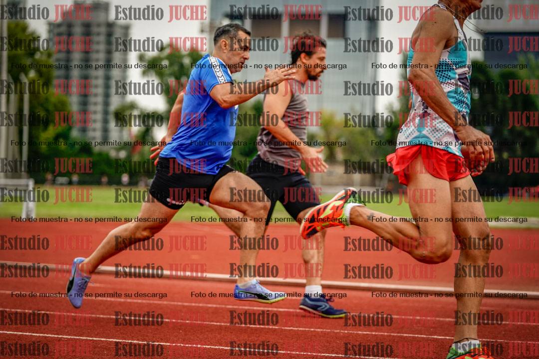 Fotos de los 200 m de varones