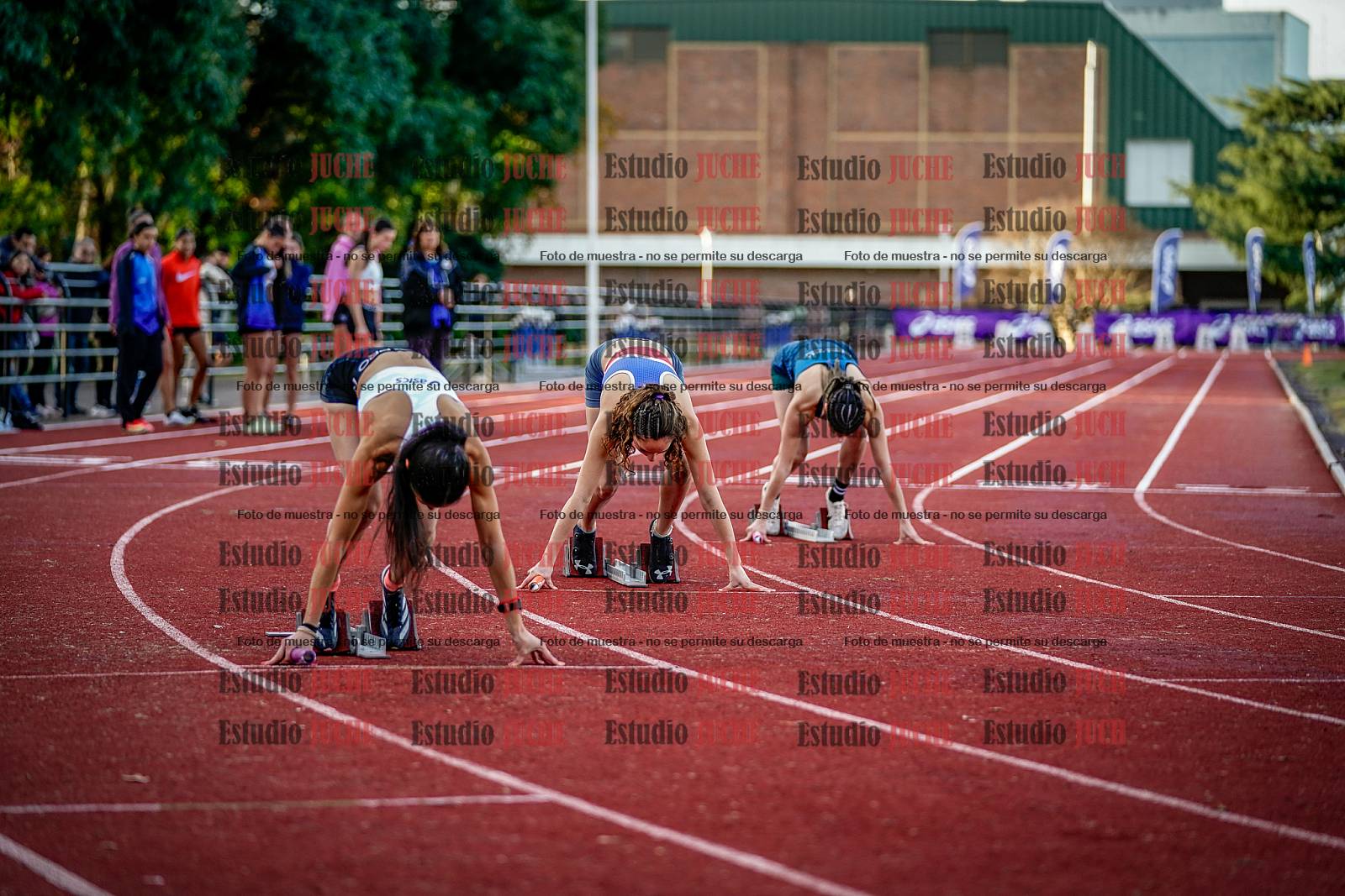 Fotos de las postas 4x400 m de mujeres