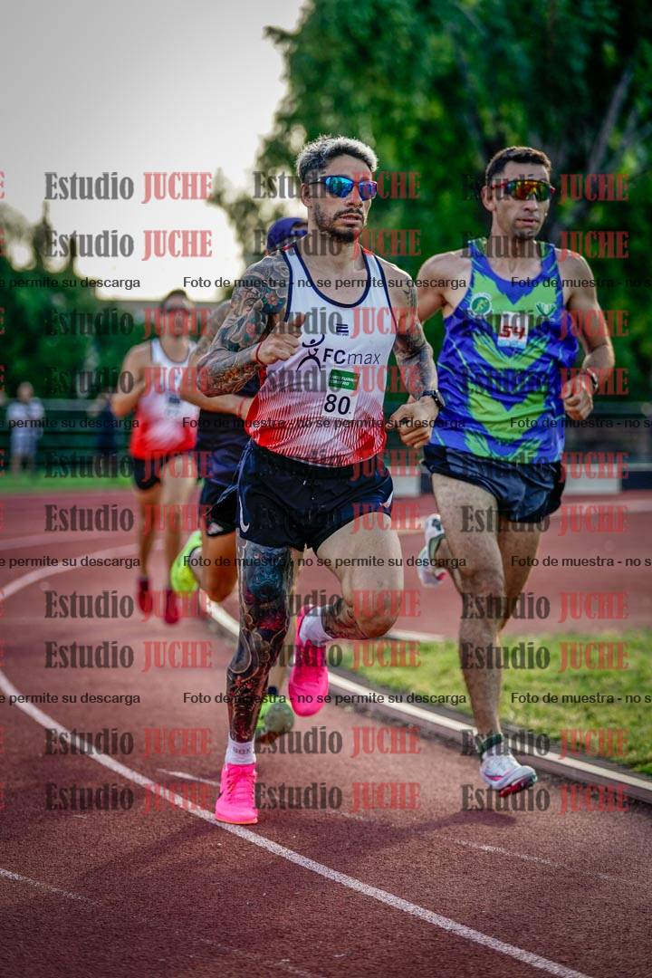 Fotos de los 1500 m llanos de varones