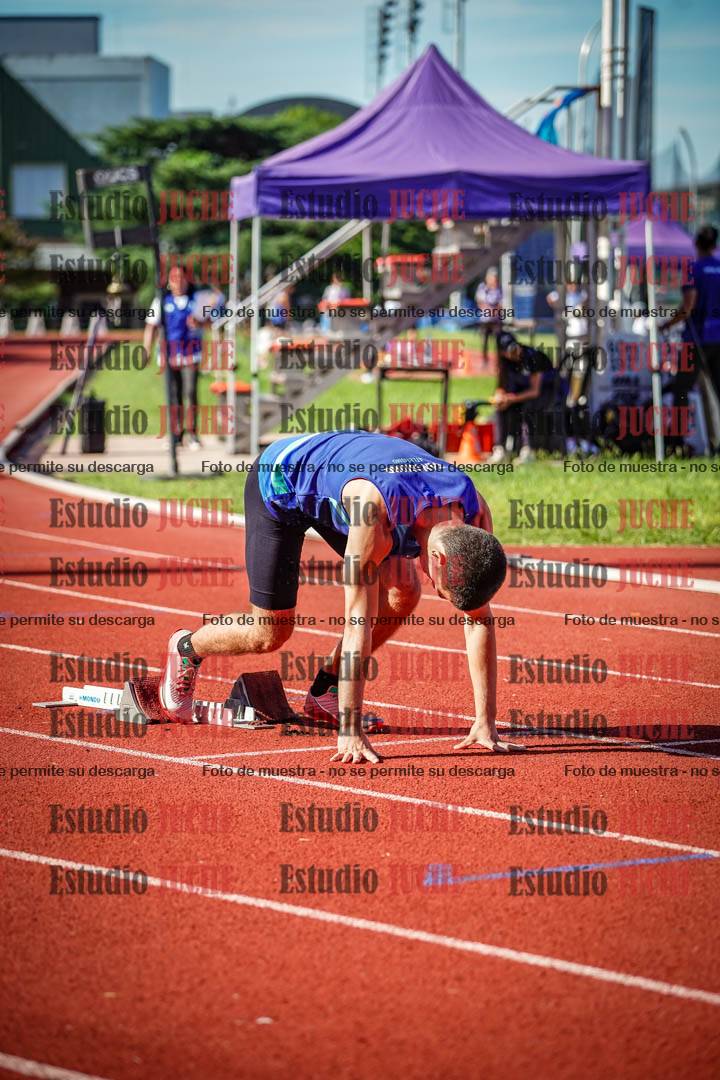 Fotos de los 400 m de varones