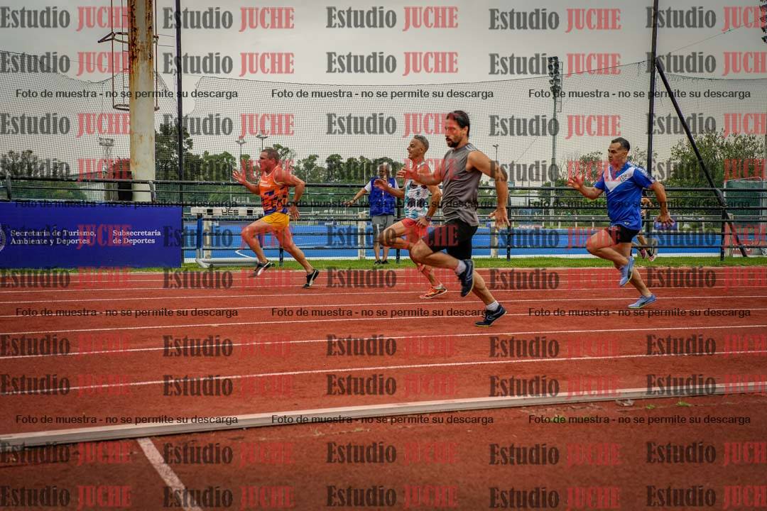 Fotos de los 200 m de varones