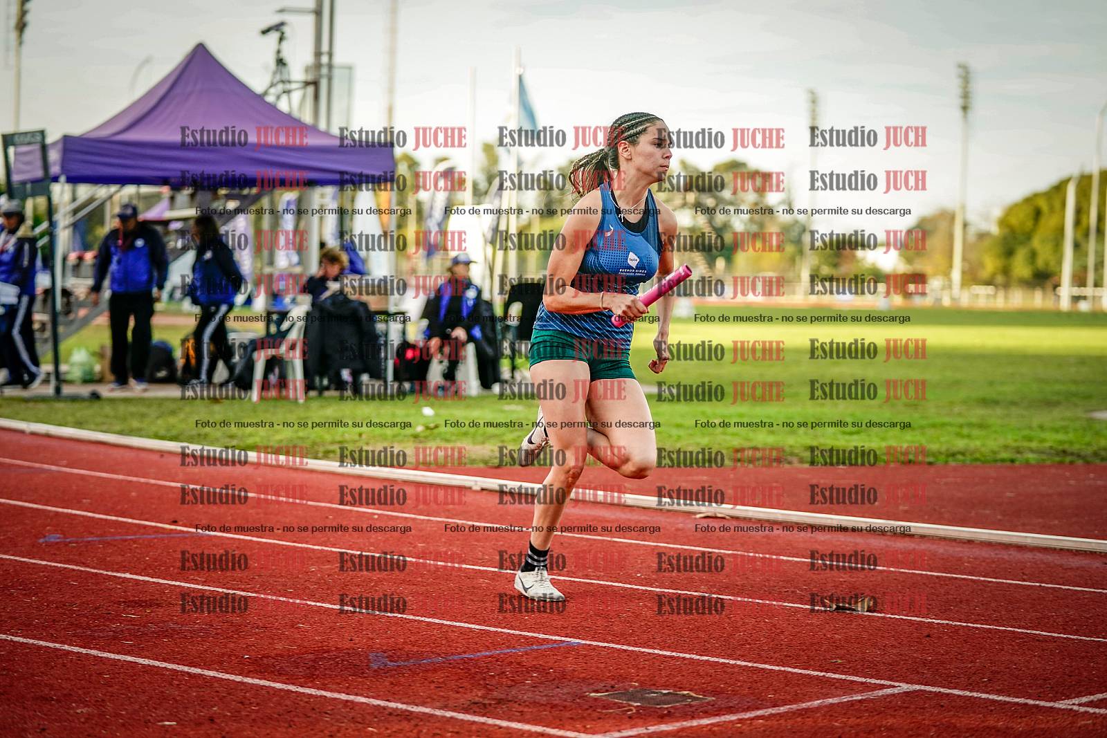 Fotos de las postas 4x400 m de mujeres