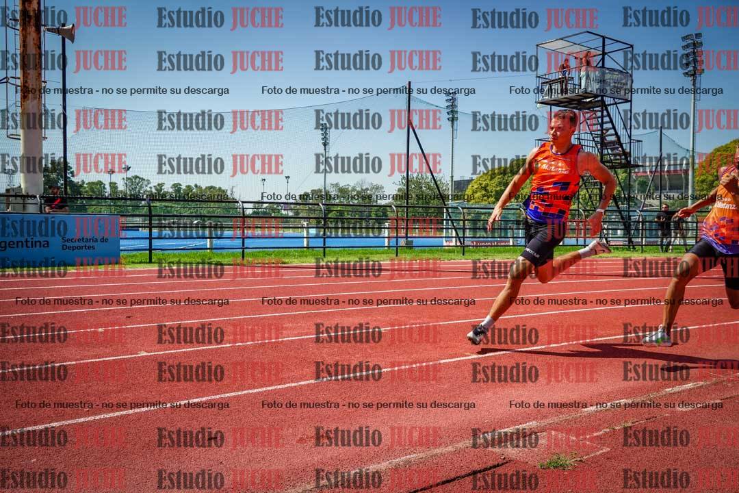 Fotos de los 200 m llanos de varones