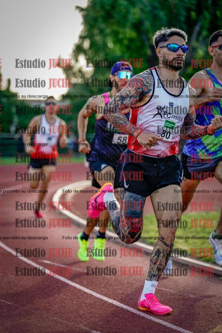 Fotos de los 1500 m llanos de varones