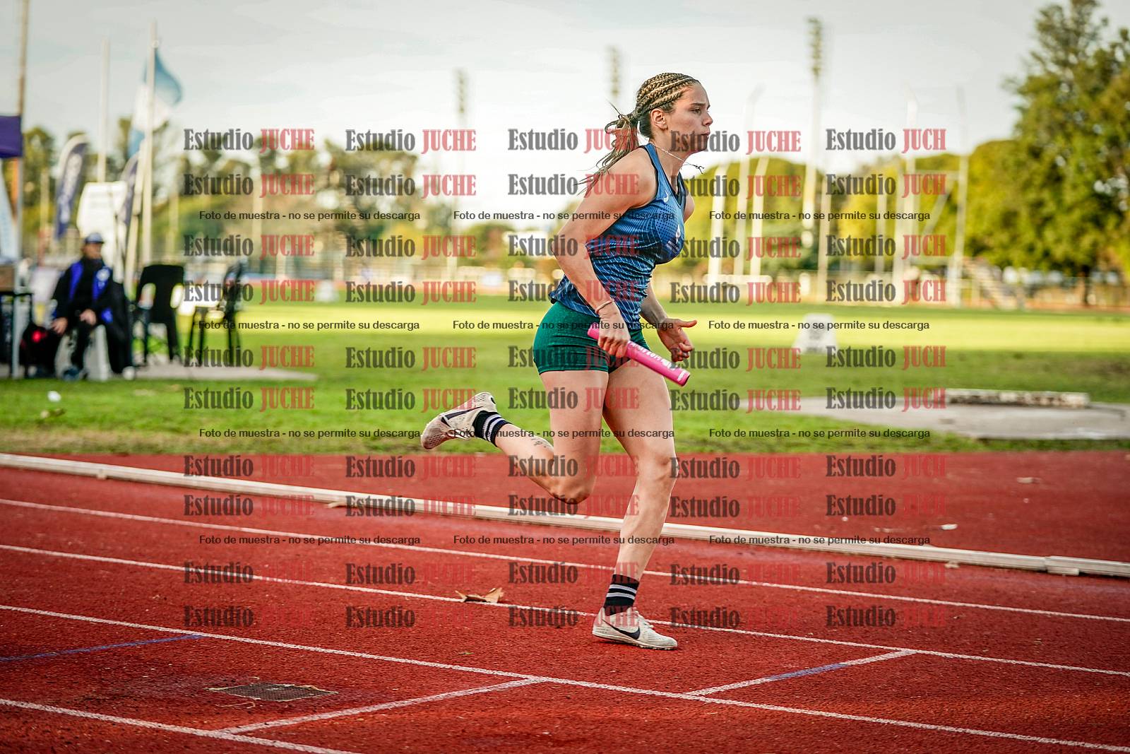 Fotos de las postas 4x400 m de mujeres