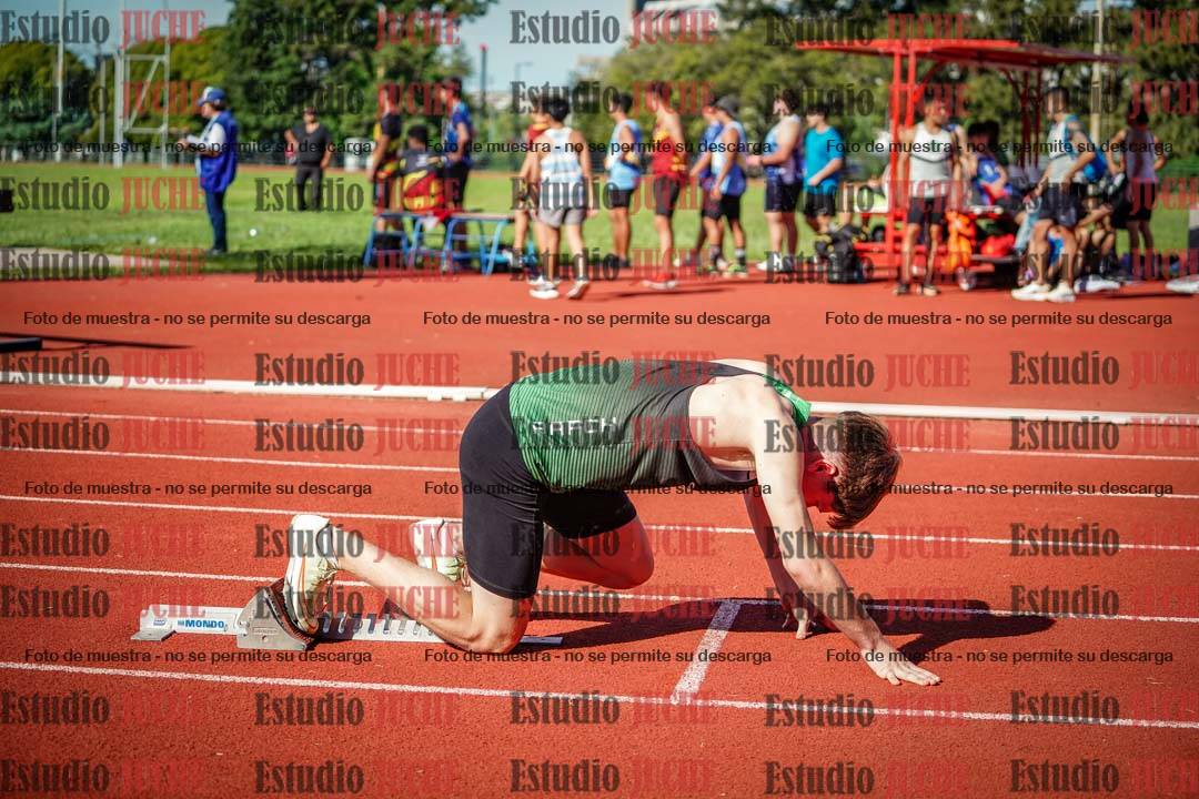 Fotos de los 400 m de varones
