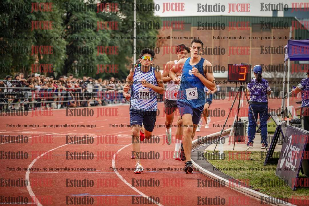 Fotos de los 1500 m llanos de varones - decatlón 10