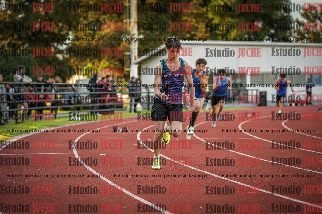 Fotos de las Postas 4x100 m de varones