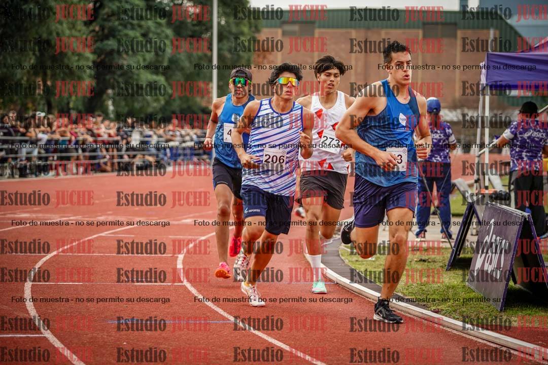 Fotos de los 1500 m llanos de varones - decatlón 10