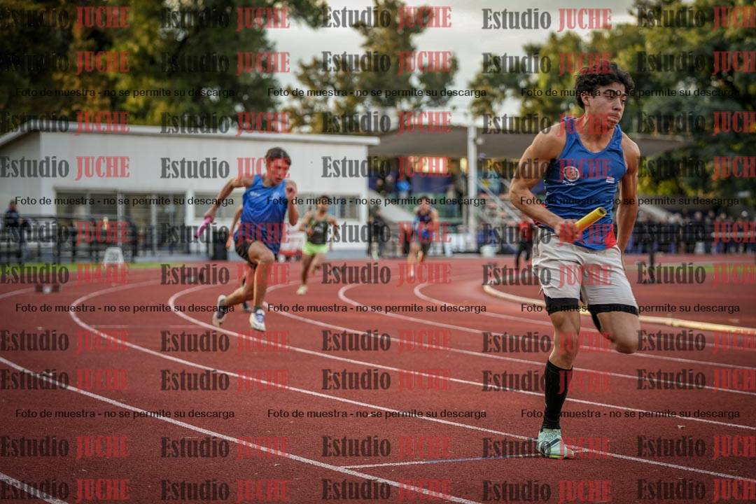 Fotos de las Postas 4x100 m de varones