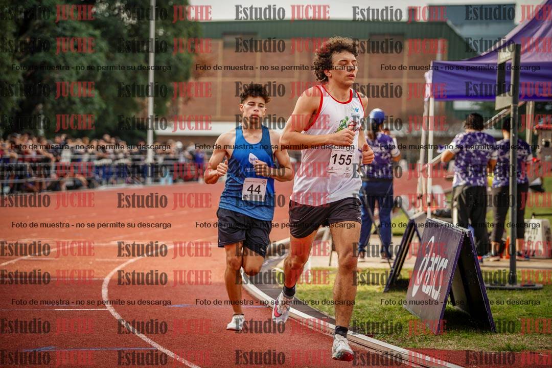 Fotos de los 1500 m llanos de varones - decatlón 10