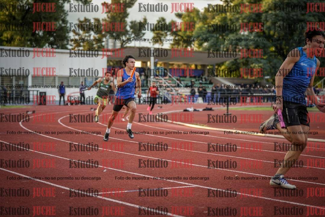 Fotos de las Postas 4x100 m de varones