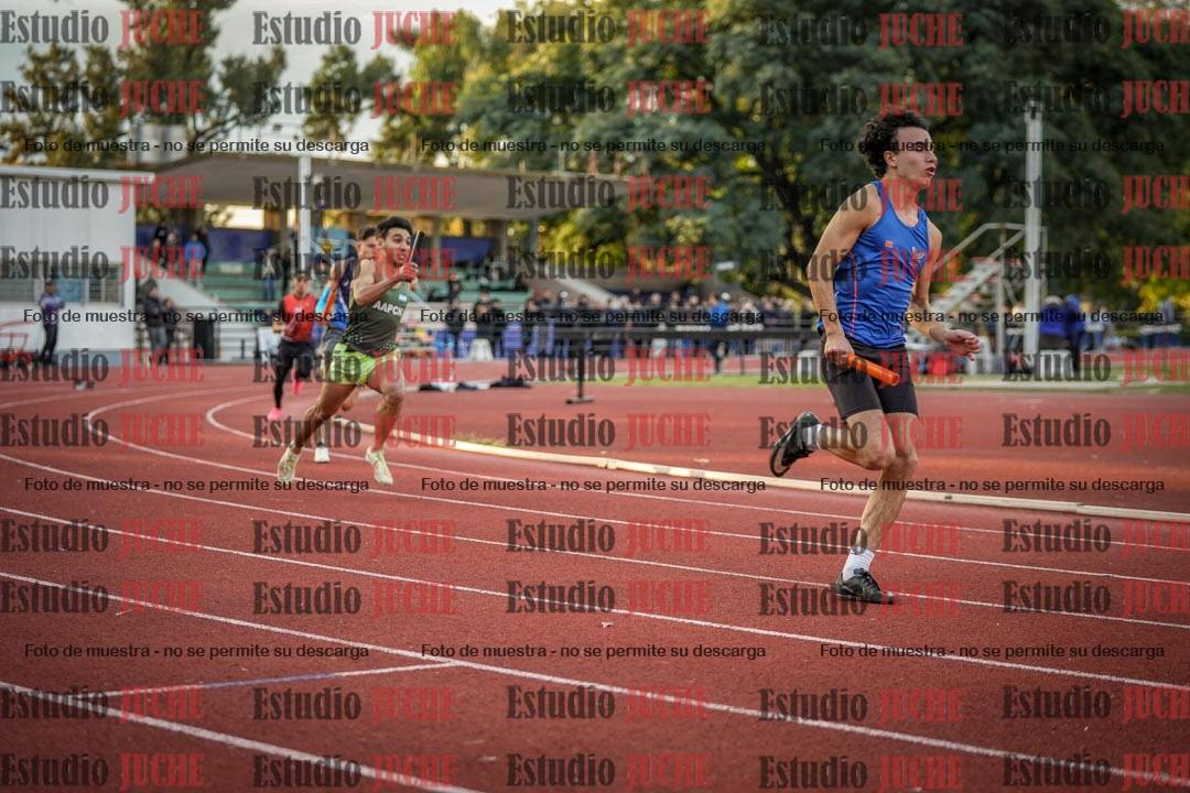 Fotos de las Postas 4x100 m de varones