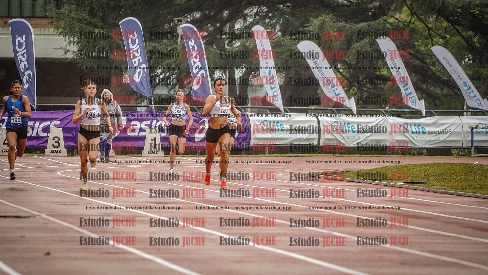 Fotos de los 400 m de mujeres - FINAL