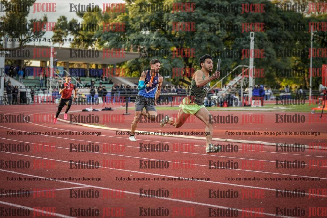 Fotos de las Postas 4x100 m de varones